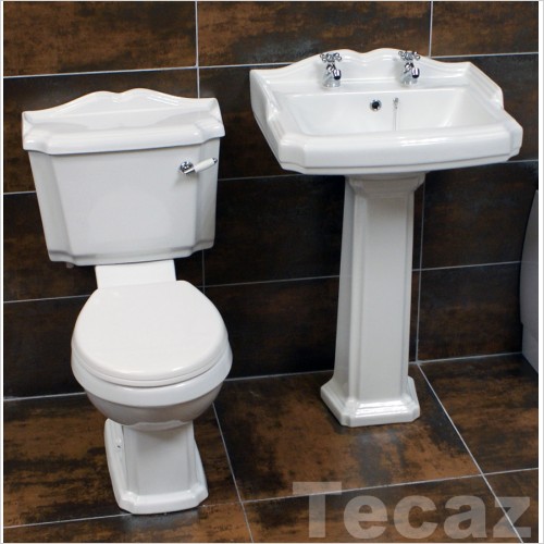 Reflections - Legend Traditional Style Basin & Toilet Set