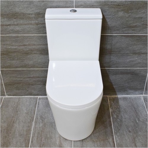 Reflections - Christina Comfort Height Close Coupled Toilet Inc Seat
