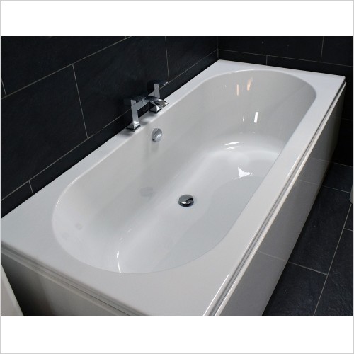 Gems - Inca Rio Handleless White Gloss Furniture Suite