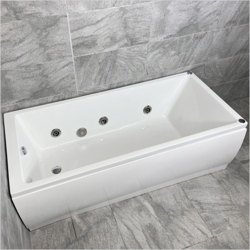 Reflections - Savannah Slim 1700 x 750mm 6 Jet Whirlpool Spa Bath