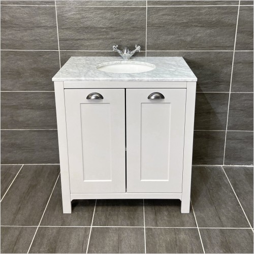 Old England - Soulbury Traditional 800mm Vanity Unit with Savoy Worktop