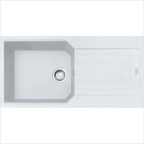 Franke - Franke Urban 1 Bowl Inset Reversible Fragranite Kitchen Sink