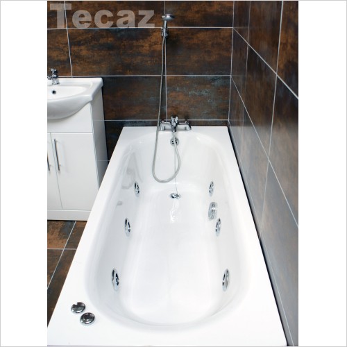 Reflections - St Moritz 1050mm Vanity Suite with 6 Jet Whirlpool Bath
