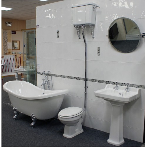 Gems - Richmond Carlton High Level Slipper Bath Suite
