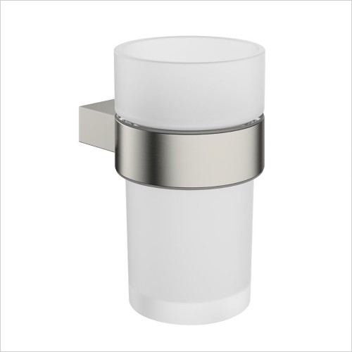 Crosswater - Mike Pro Brushed Stainless Steel Finish Tumbler