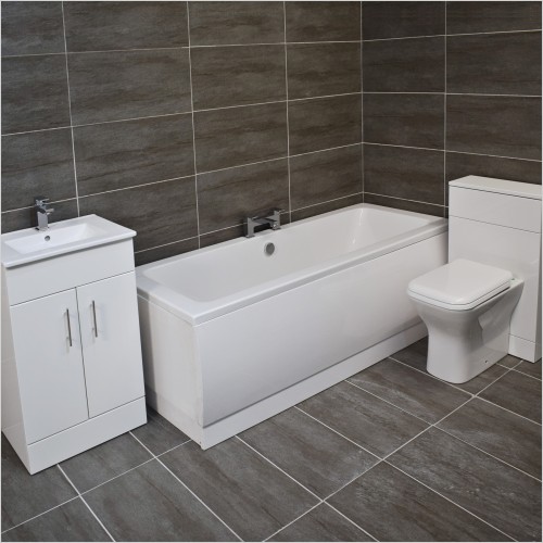 Reflections - Jenny Troya 1050mm White Gloss Vanity Suite