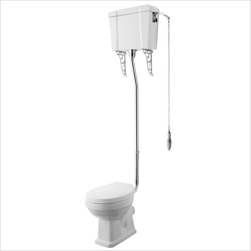 Hudson Reed - Carlton Traditional High Level Toilet