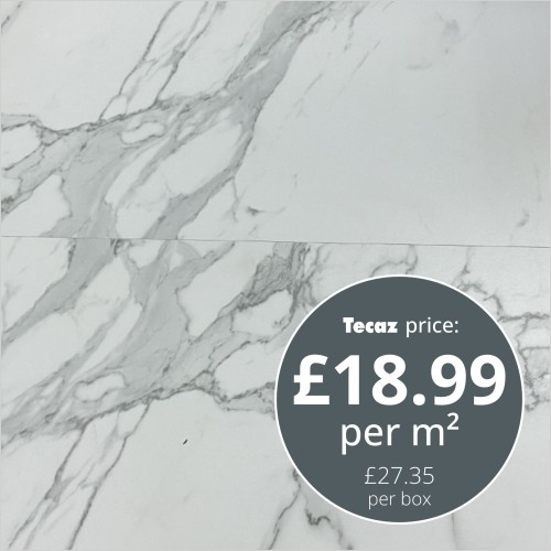 Tecaz - Eternal Matt Porcelain 1200 x 600mm Wall & Floor Tiles