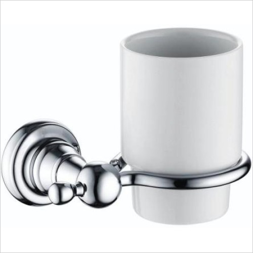Heritage Bathrooms - Holborn Tumbler & Holder
