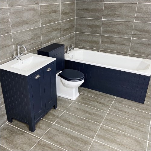 Old England - Durham Indigo Blue Bathroom Vanity Suite