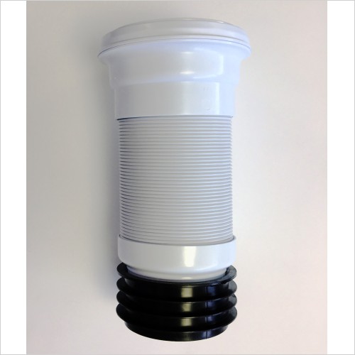 Tecaz - Flexible Toilet Pan Connector Soil Pipe