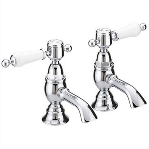Heritage Bathrooms - Glastonbury Basin Taps