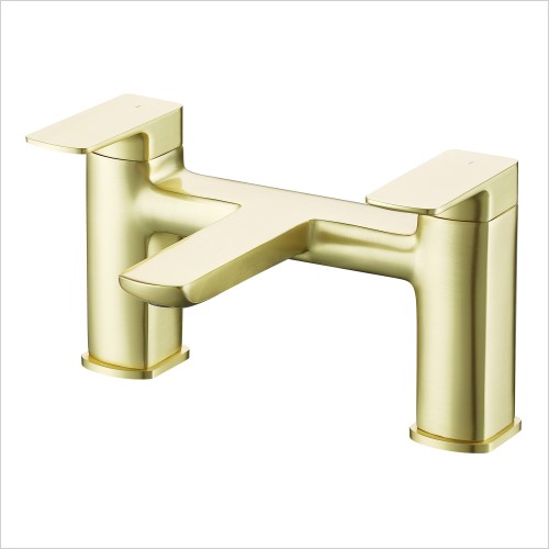 Reflections - Design DBB Brushed Brass Finish Bath Filler Tap