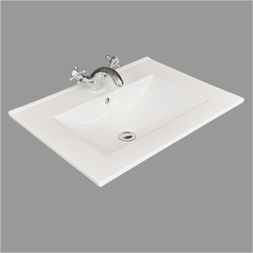 Old England - 600mm Ceramic Basin - Durham/Alpine Duo Range