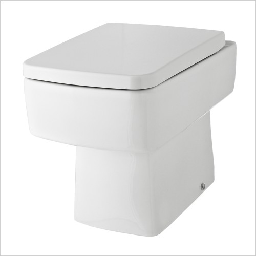 Nuie - Bliss Back To Wall WC Pan Including Soft Close Seat