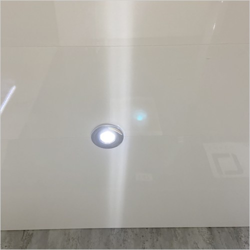 Tecaz - 5mm White Gloss Ceiling Panelling 4m Length x 1 Metre Wide
