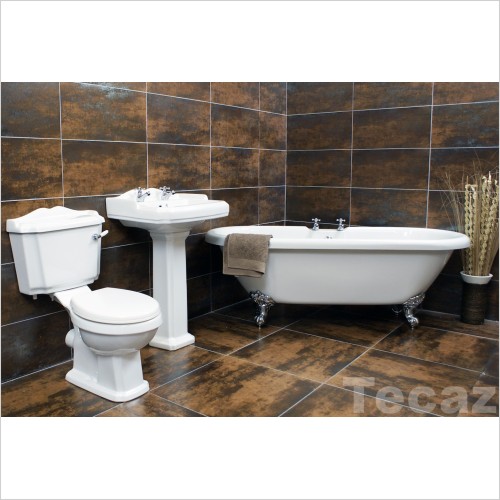 Reflections - Legend Traditional Roll Top Bath Suite With Pillar Taps