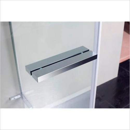 Tecaz - Liquid 800mm Hinged Shower Door