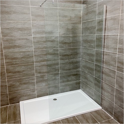 Tecaz - Playtime Walk In Shower Glass Ex-Bathstore