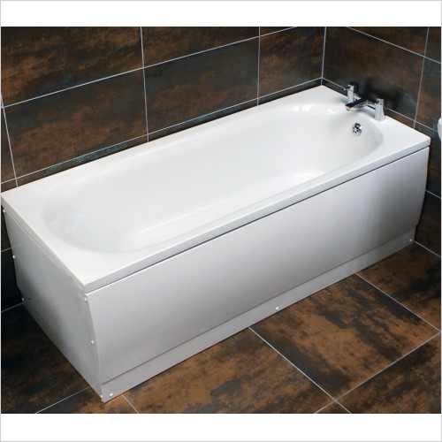 Reflections - Montecarlo 1600 x 700mm Bath Single Ended