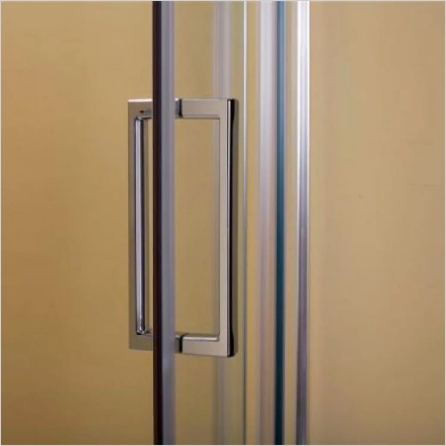 Tecaz - Benchmark 800mm Pivot Shower Door Ex-Bathstore
