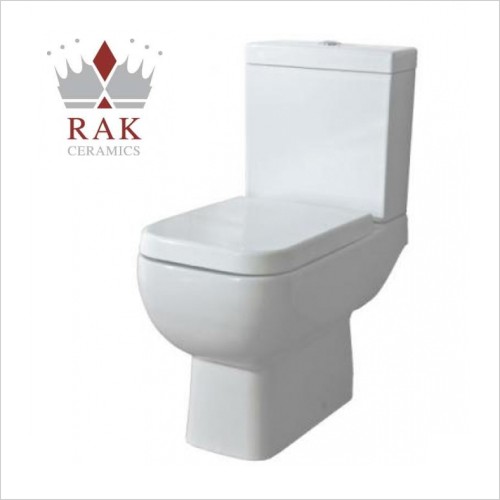 Rak - Series 600 Close Coupled Toilet With Soft Close Seat