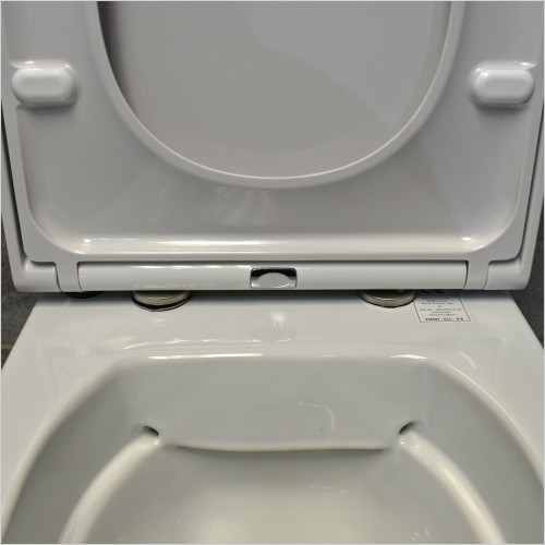 Rak - Series 600 Rimless Back to Wall WC Pan