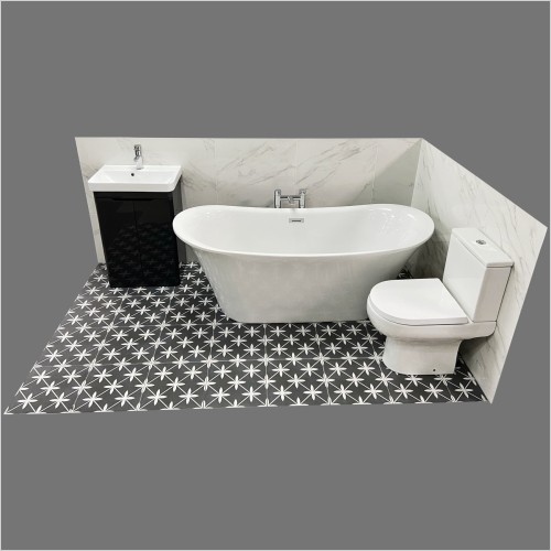 Gems - Gems Bow Rio Charlie Freestanding Bath Suite