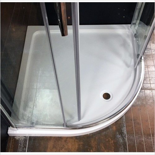 Aqualux - Aqualux 900mm Quadramt Shower Tray