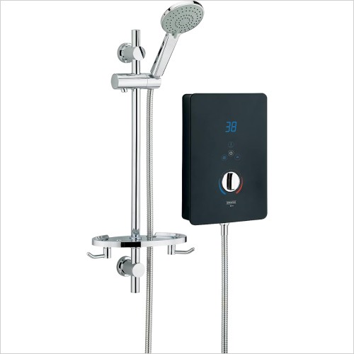 Bristan - Bristan Bliss Black 9.5kW 3 Setting Electric Shower