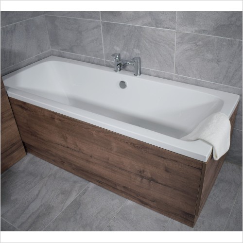 St. Moritz - Walnut Finish 1700mm Front Panel