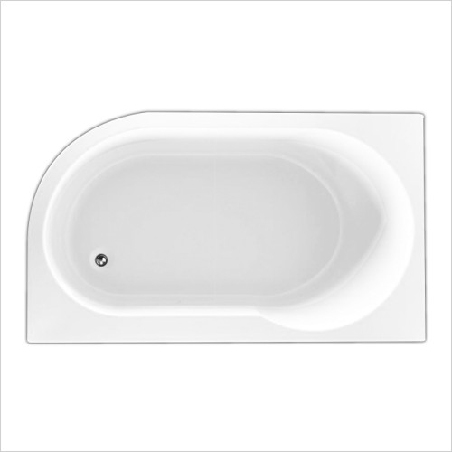 Gems - Serena Corner Bath 1550 x 900mm LH
