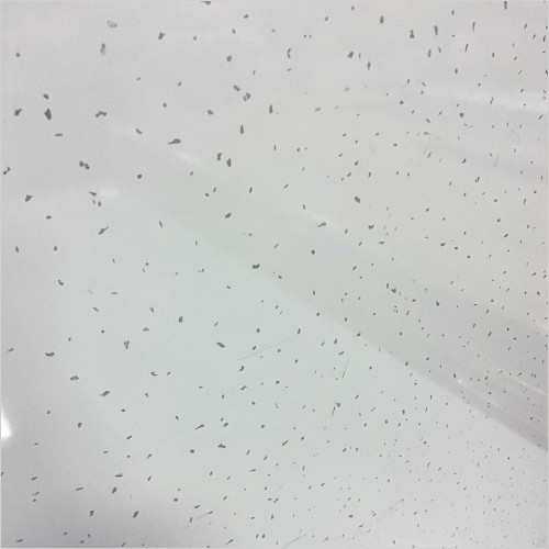 Tecaz - Artic White Sparkle 1 Metre Wide PVC Shower Panneling