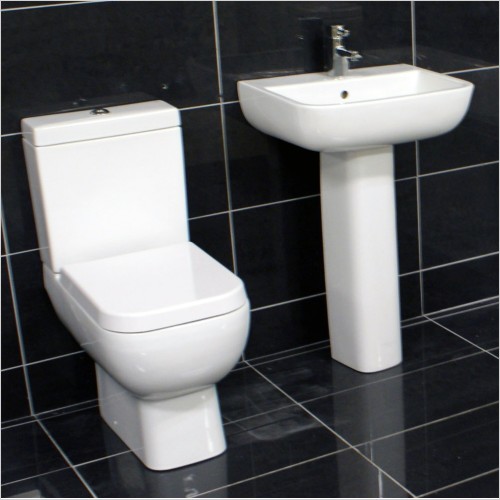 Rak - Series 600 Short Projection Basin & Toilet Set