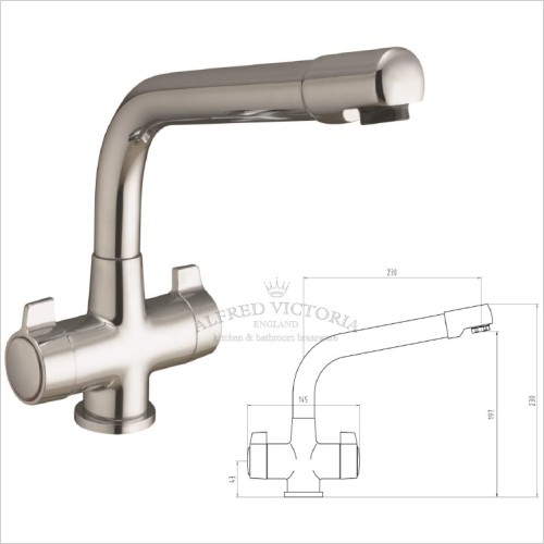 Reflections - Jenny Kitchen Sink Mixer Tap