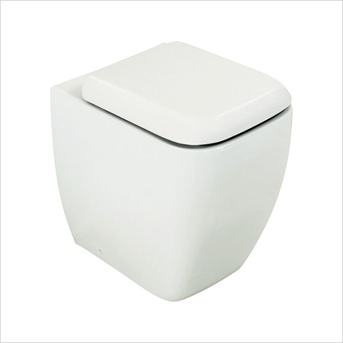 Rak - Metropolitan Semi Recessed Basin & Back to Wall Toilet Set