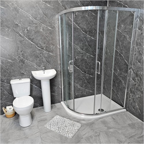 Tecaz - Atlas 1200mm Offset Quad Ginny Suite Left Hand