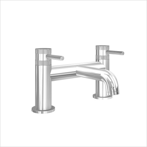 Tecaz - Core Chrome Finish Round Style Bath Filler Tap