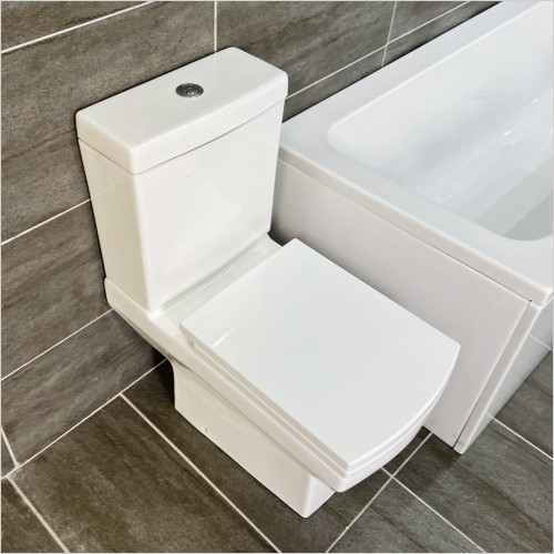 Reflections - Erika Amy L Shaped Showerbath Suite Left Hand