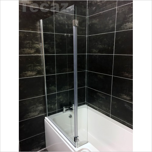 Tecaz - Square Bath Screen With Return