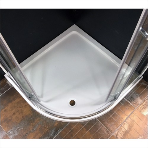 Aqualux - Aqualux 900mm Quadramt Shower Tray