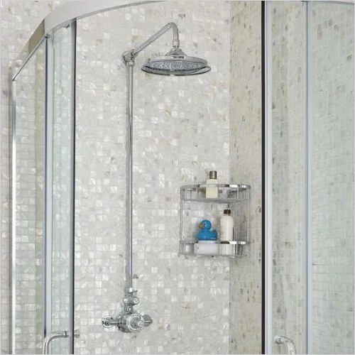 Tecaz - Grand Shower Valve & Rigid Riser Shower Kit Inc. Head