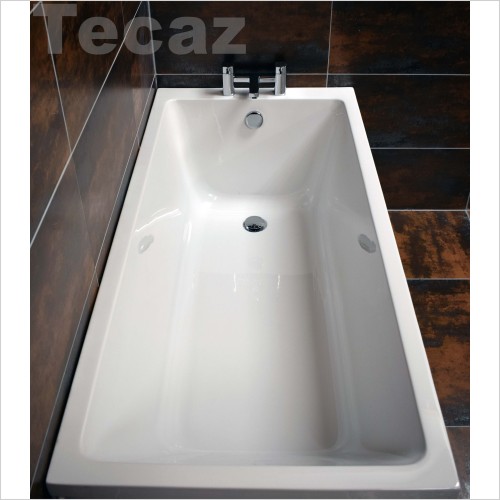 Gems - Slim Moonstone Handleless Light Concrete Vanity Suite