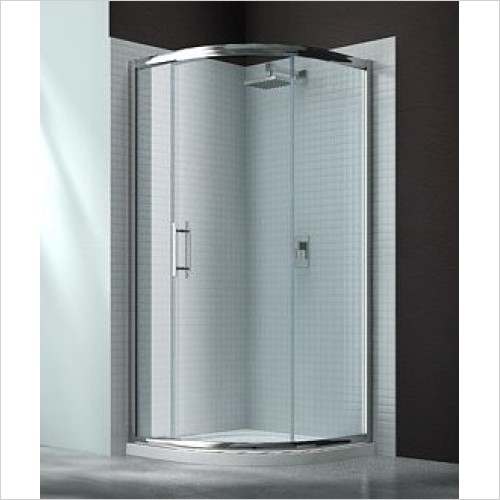 Merlyn - 6 Series 1 Door Quad 900mm Incl MStone Tray