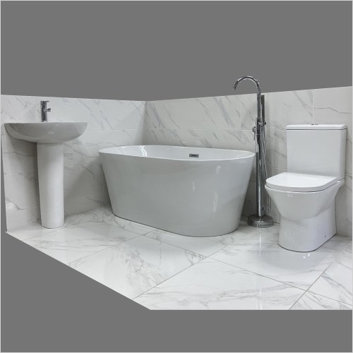 Reflections - Emerald Maria 1500mm Freestanding Bath Suite