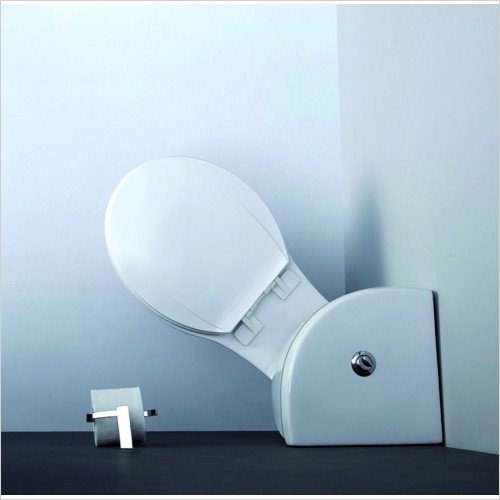 T2 Value Range - Apex Sarah Close Coupled Corner Toilet