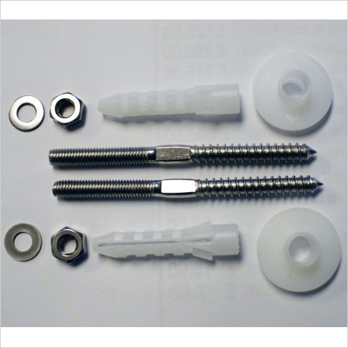 Tecaz - Wall Fixing Bolts For Basins / Bathroom Sinks