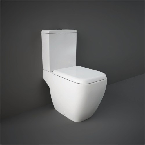 Rak - Metropolitan Toilet With Soft Close Seat - Open Back