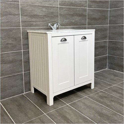 Old England - Soulbury Traditional 800mm Vanity Unit with Savoy Worktop