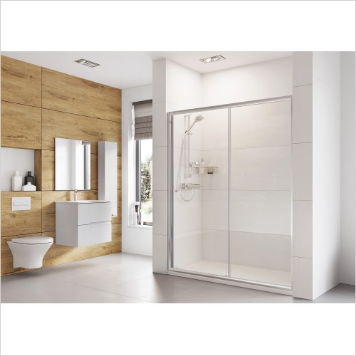 Roman Showering - Haven6 Slider 1400mm